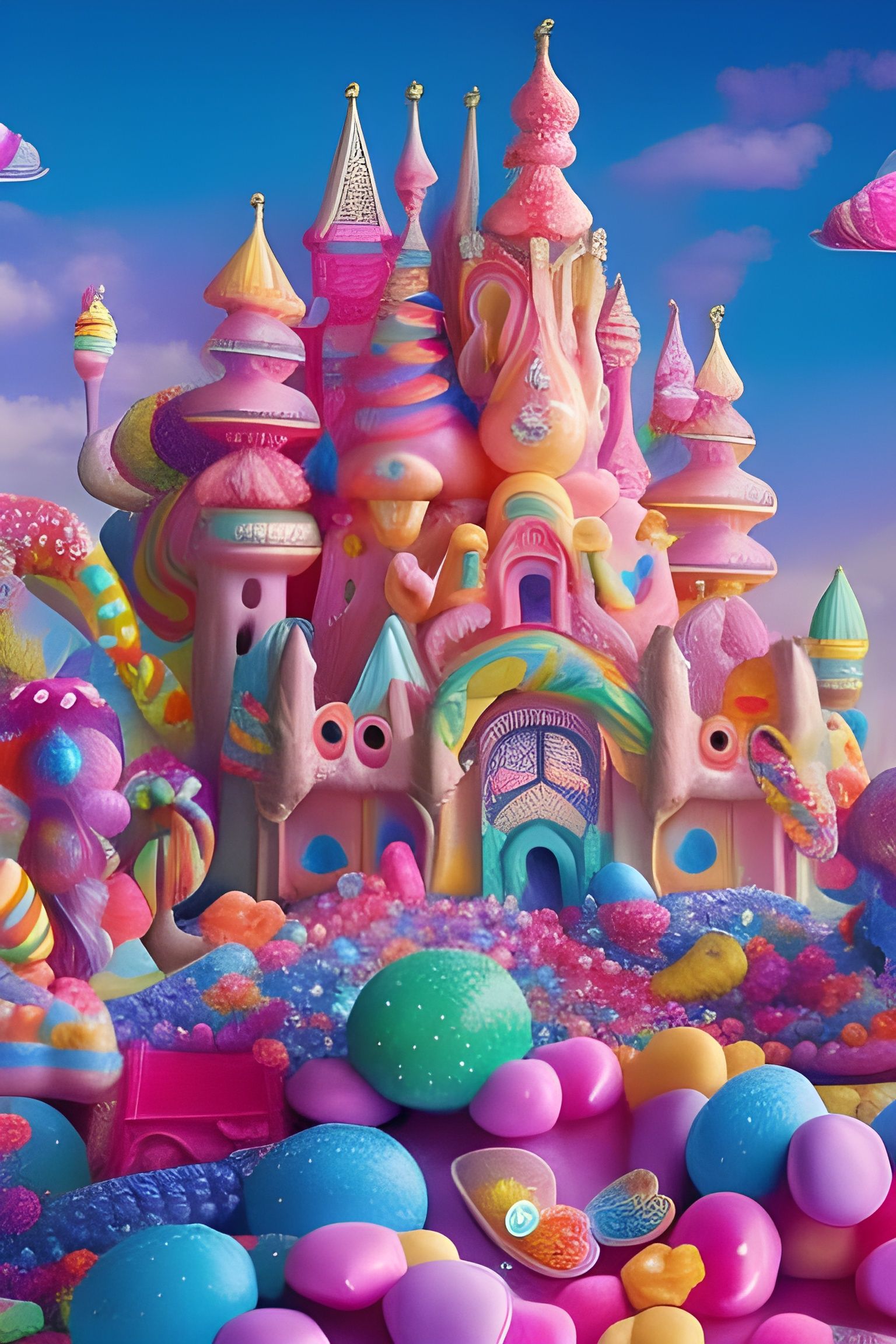 Candy castle for a Candy Princess!
