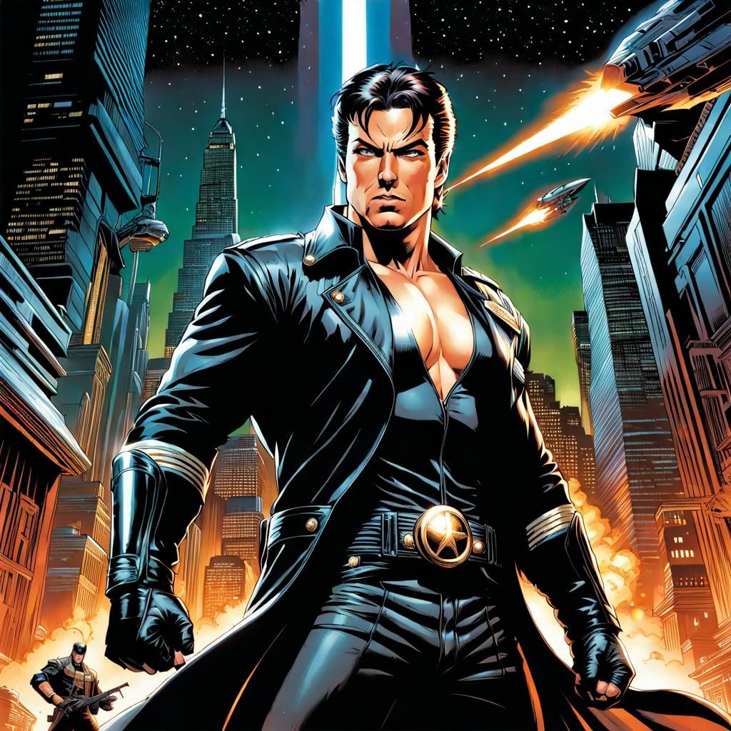 Dead or Alive Comic Book Art