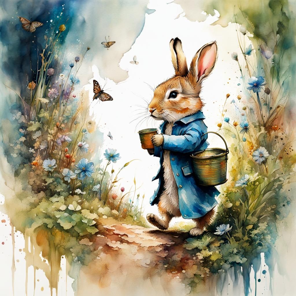 Peter rabbit by carne griffiths