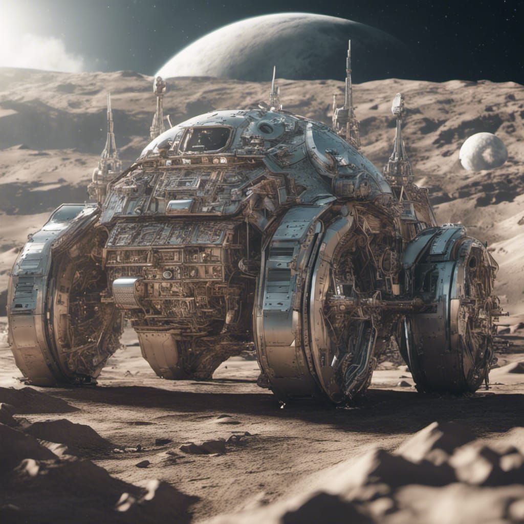 Lost Alien Civilization Ruins on the Moon