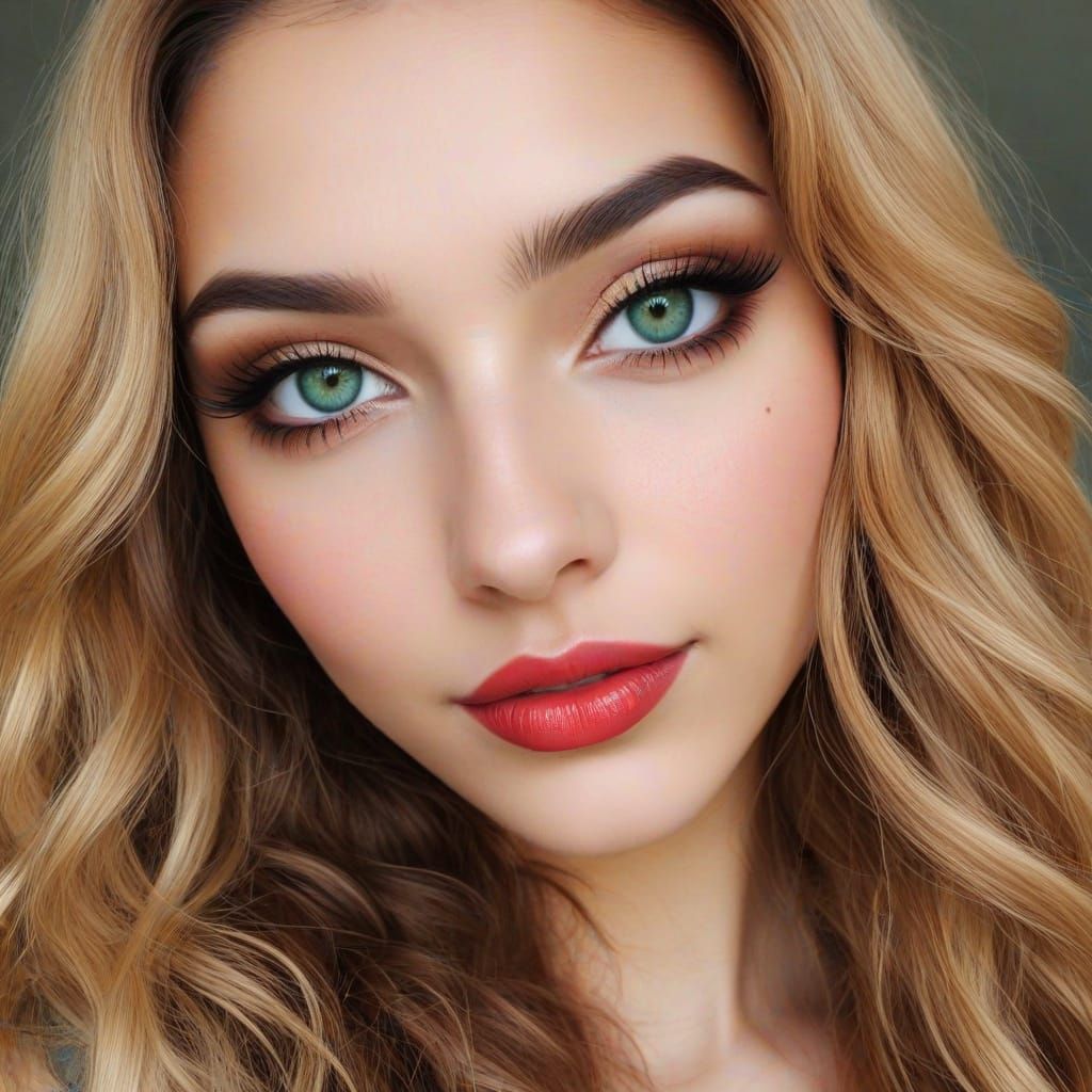 Strikingly Beautiful Indian Demigirl with Amber Skin and Lus...