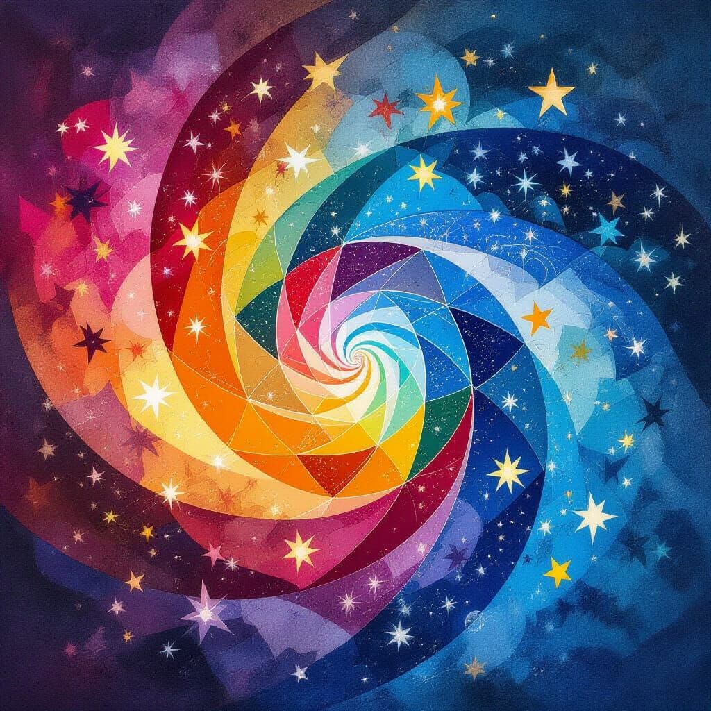 Tourbillon d'étoiles