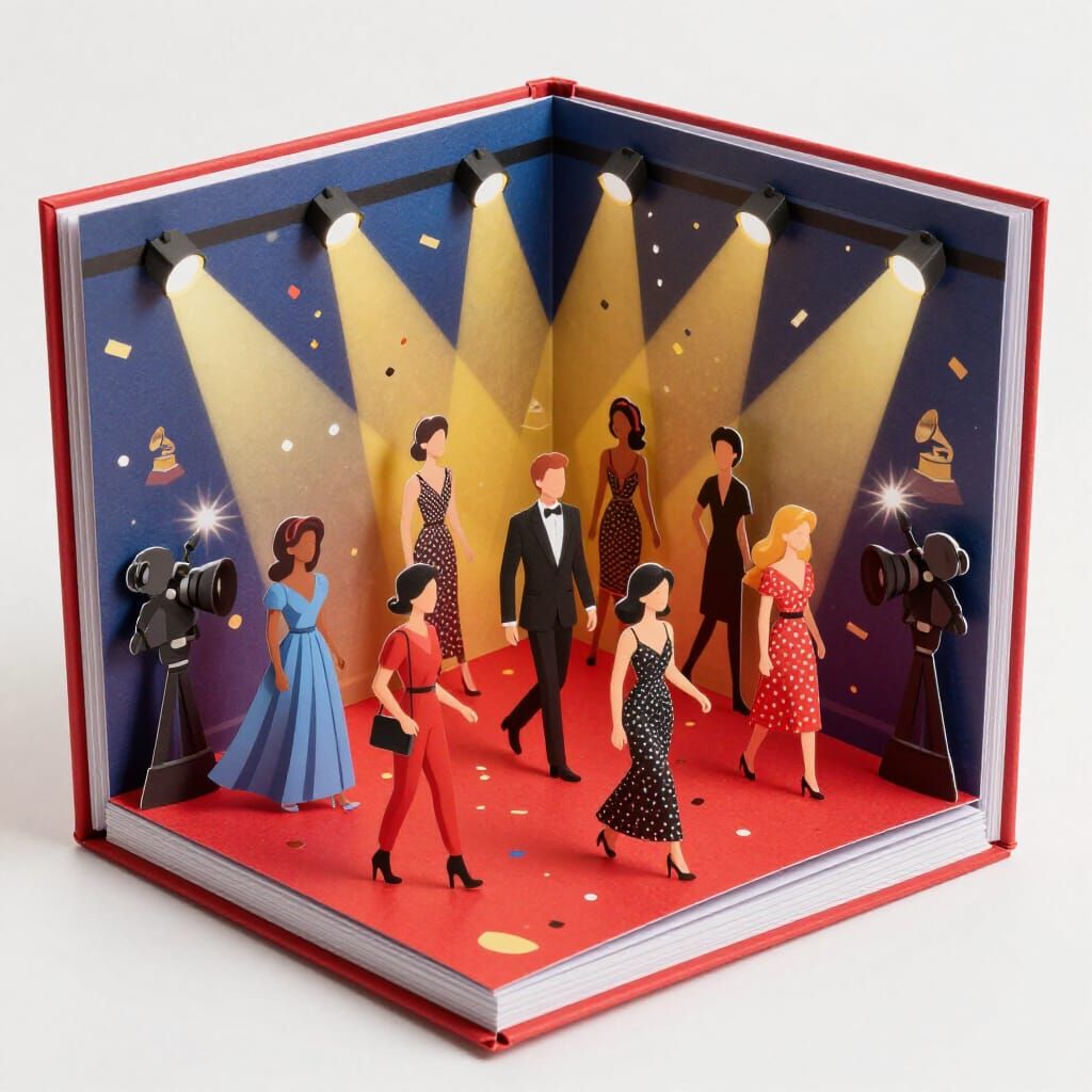 Red carpet event at the Grammy's