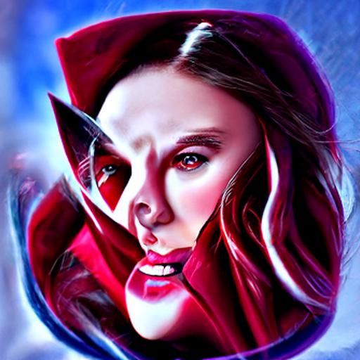 Scarlet Witch Portrait: Gorgeous Red Queen in HD