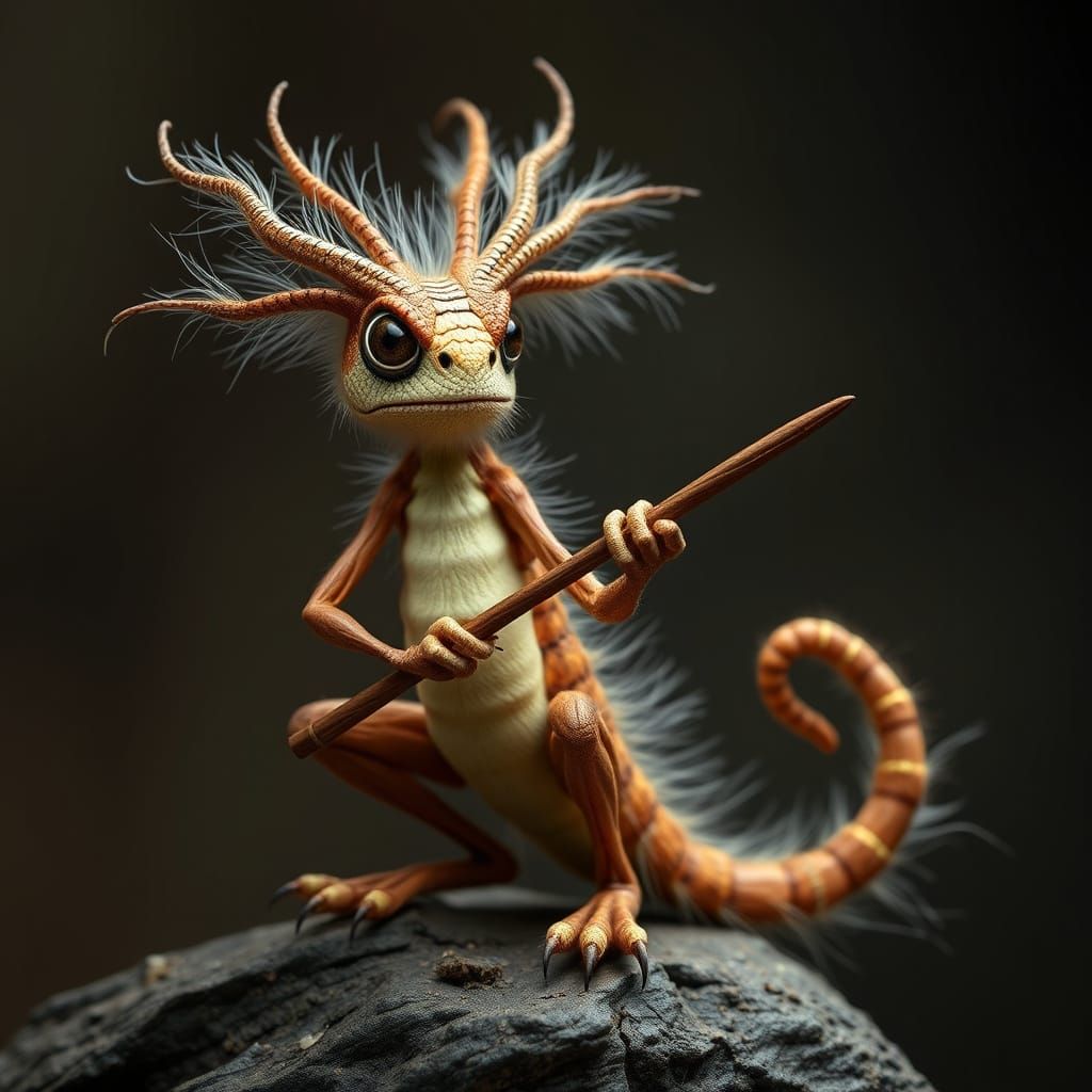 Abstract Nonsense Words Generate Unique AI Art