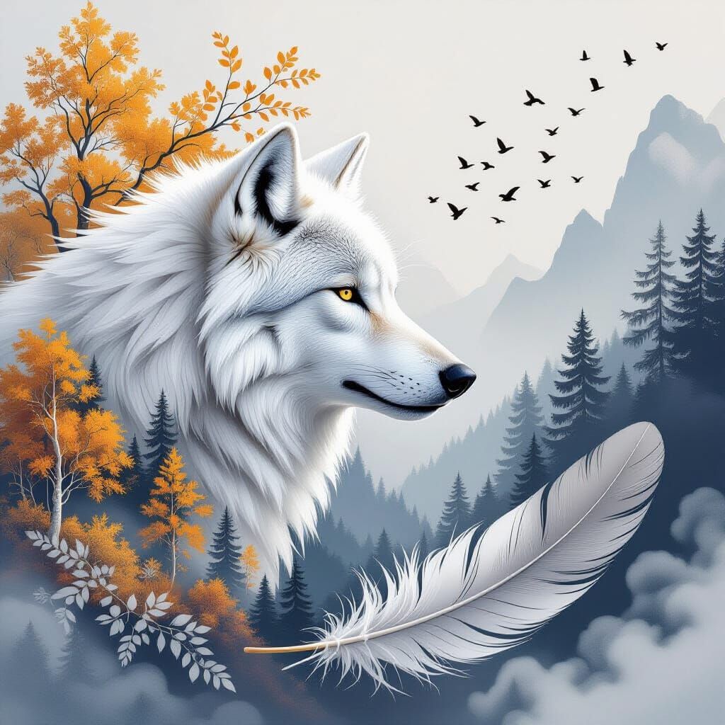 white wolf
