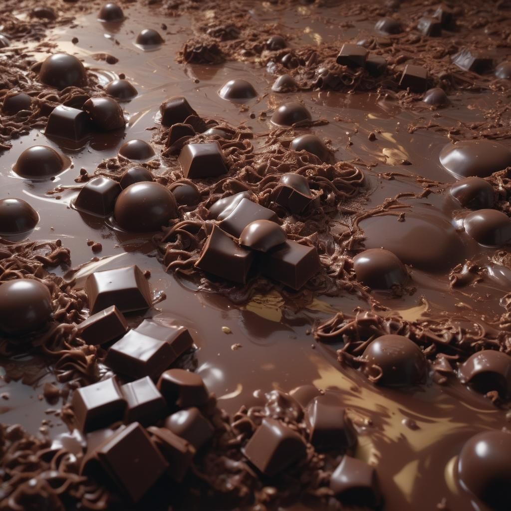 the world's biggest pile of chocolate candy