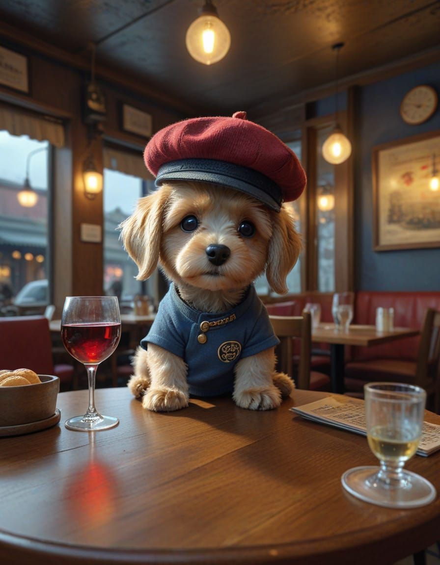 A french dog