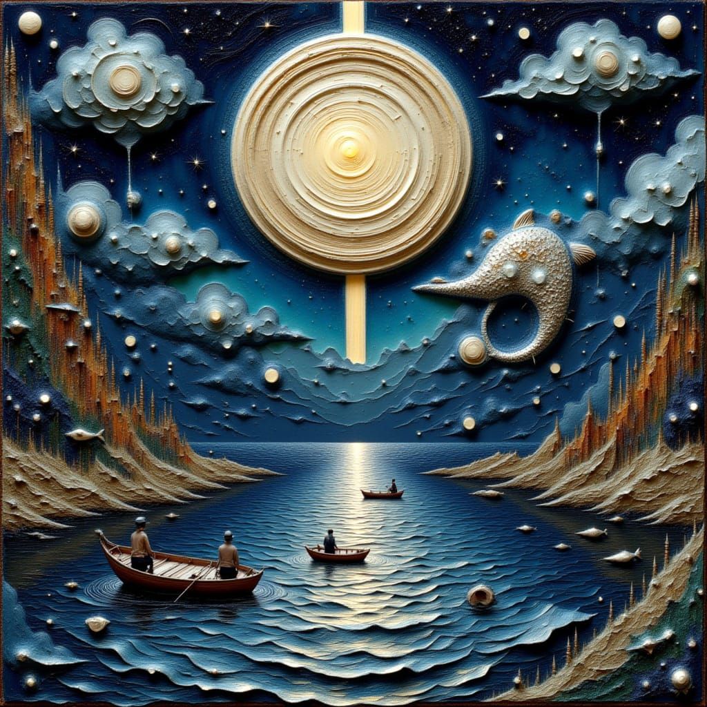 Nightime is the right time to fish