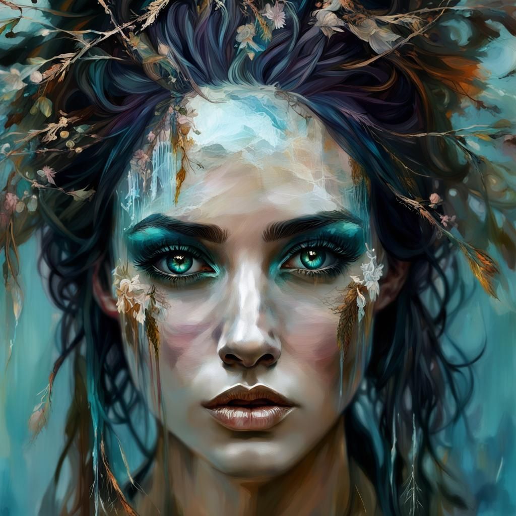 Goddess of Wild Animals: Exotic Beauty