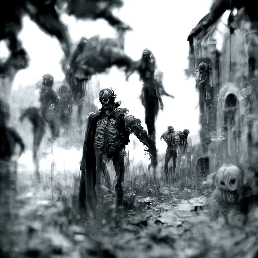 Sinister Living Dead in Post-Apocalyptic Unreal Engine