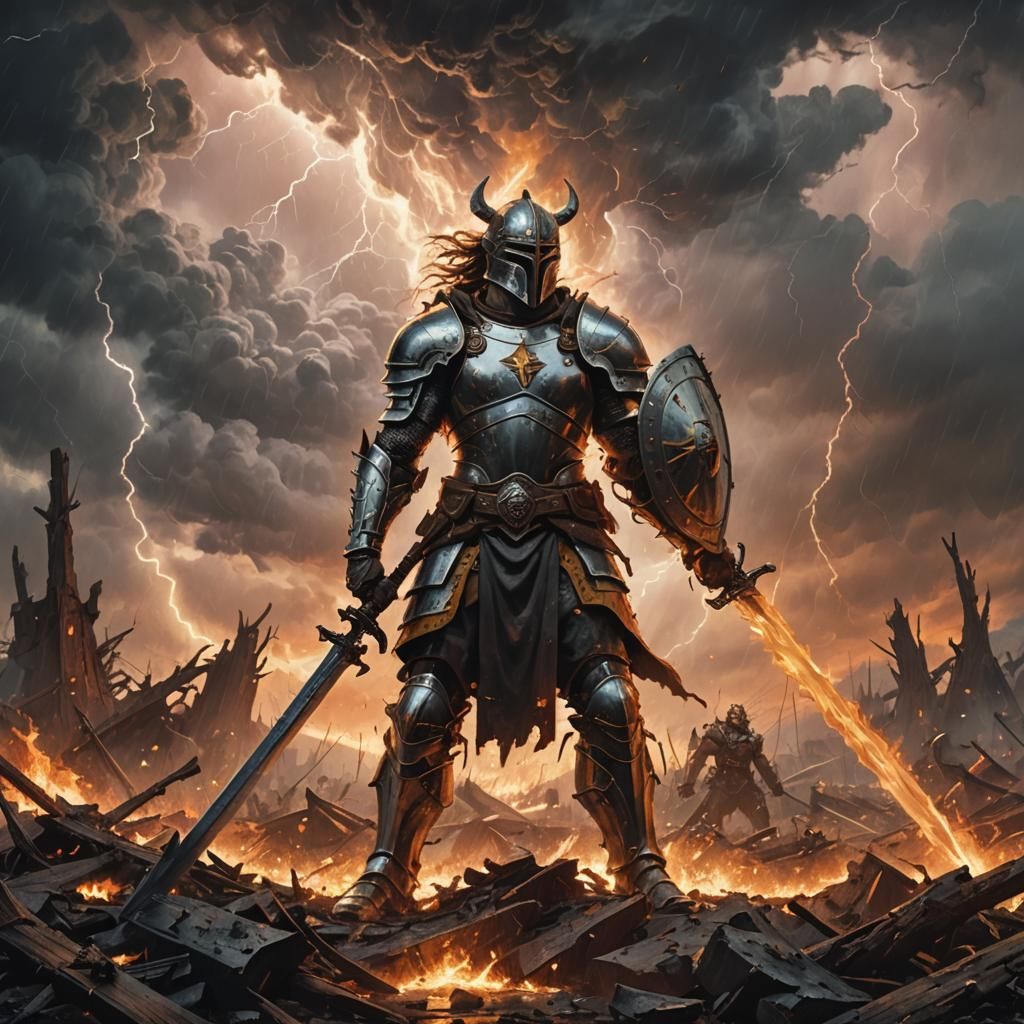 (Storm clouds, fire and steel)