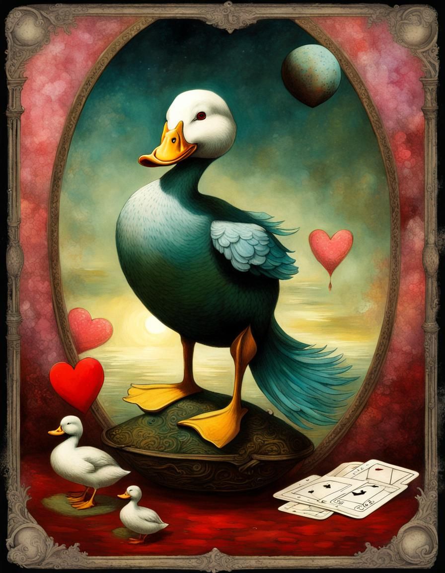 "The duck". You are having luck!