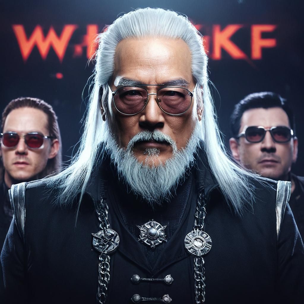 Warlock at Concert: 3D Game Cinematic Portrait