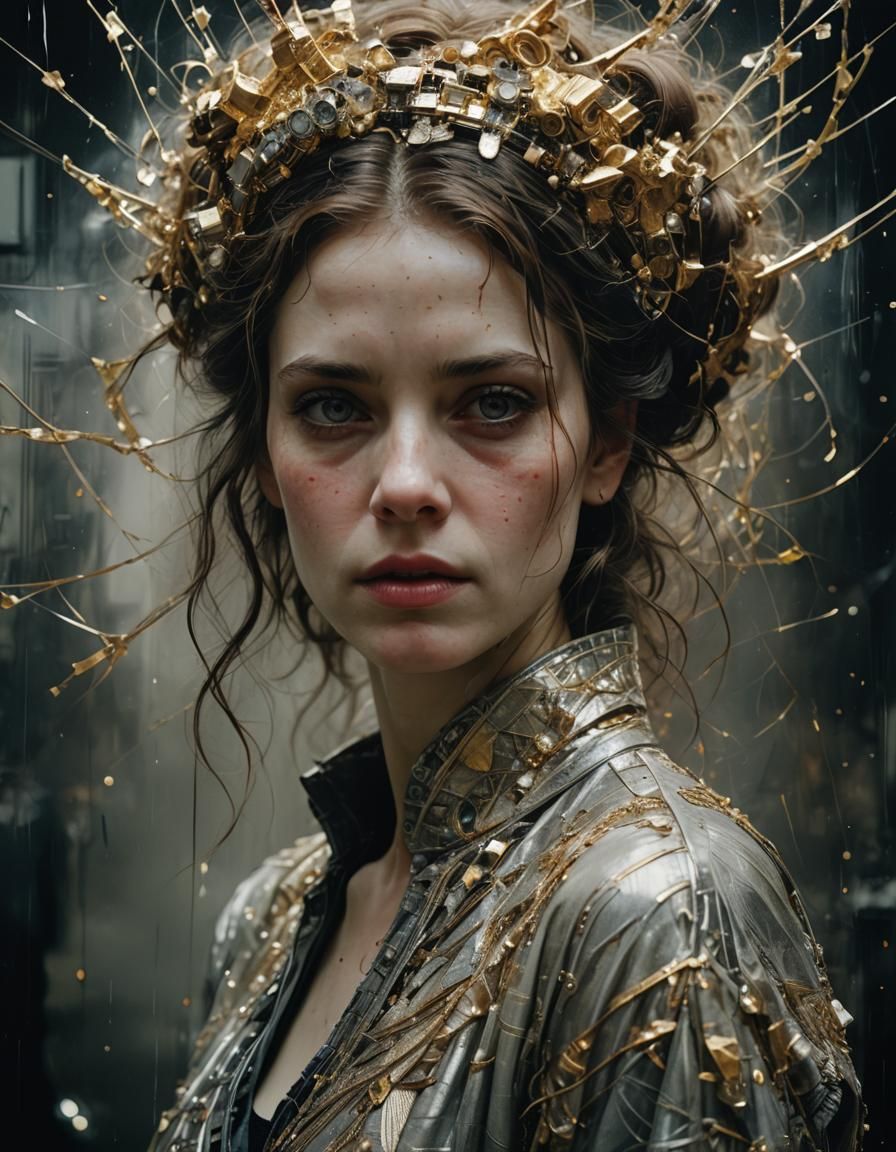 Cinematic Photography of Women with Luminous Details