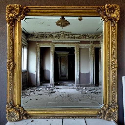 Opulent Decay in Mirrored Reflections
