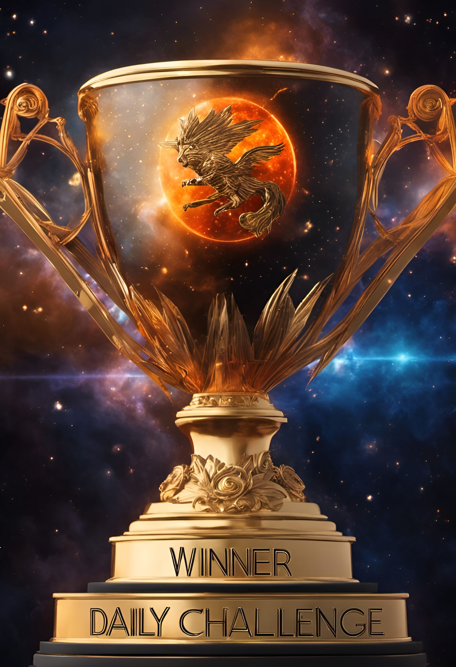 WINNER DAILY CHALLENGE TROPHY