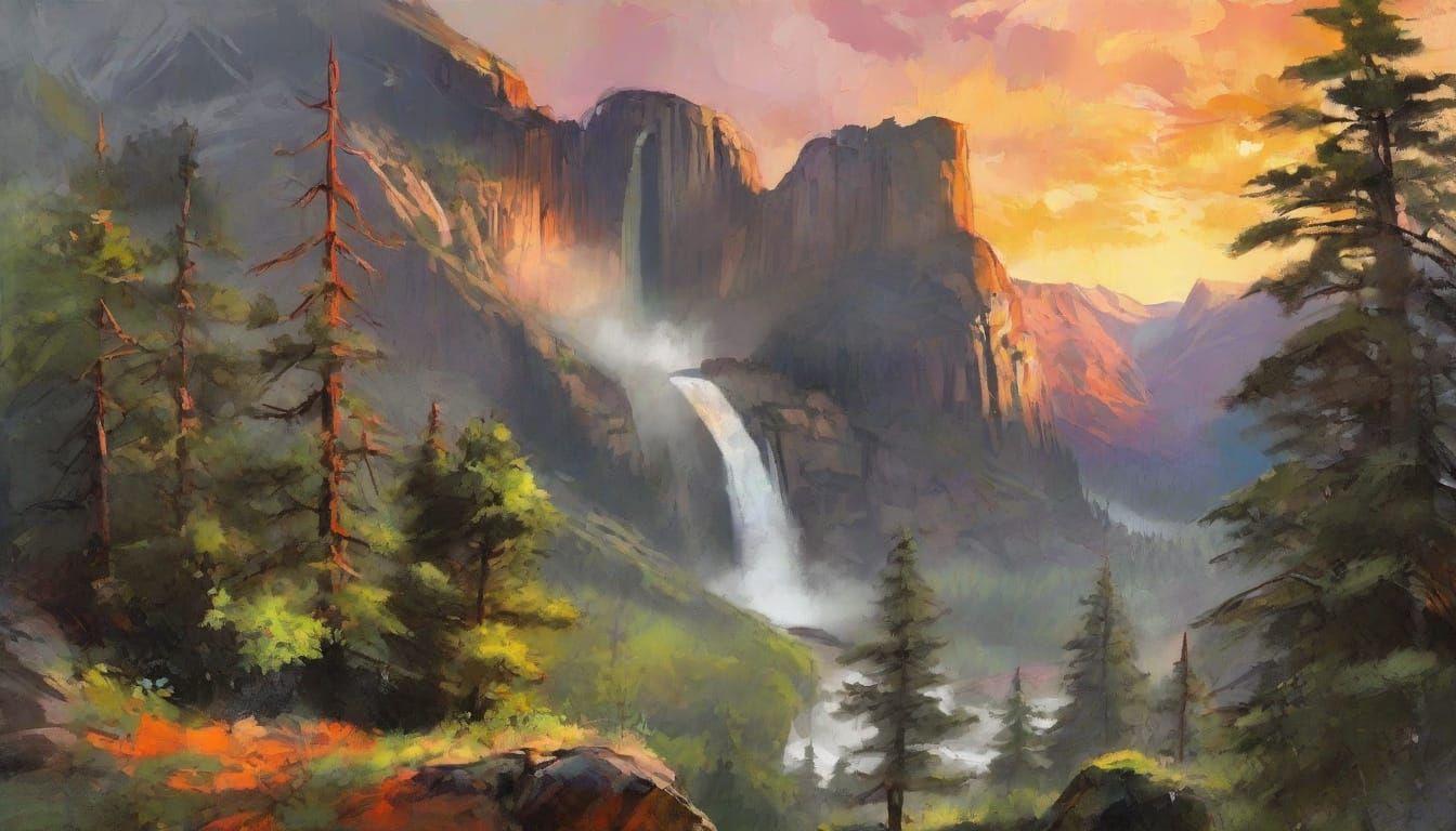 Valley of Misty Falls