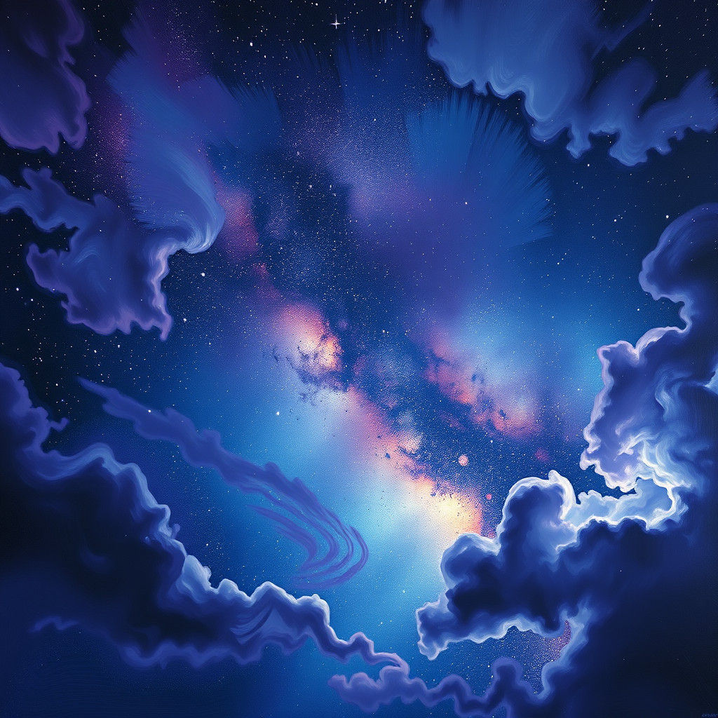 Spectacular Milky Way Galaxy in Ethereal Style