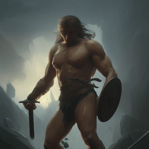 Greek mythology of half man, strong as horse.