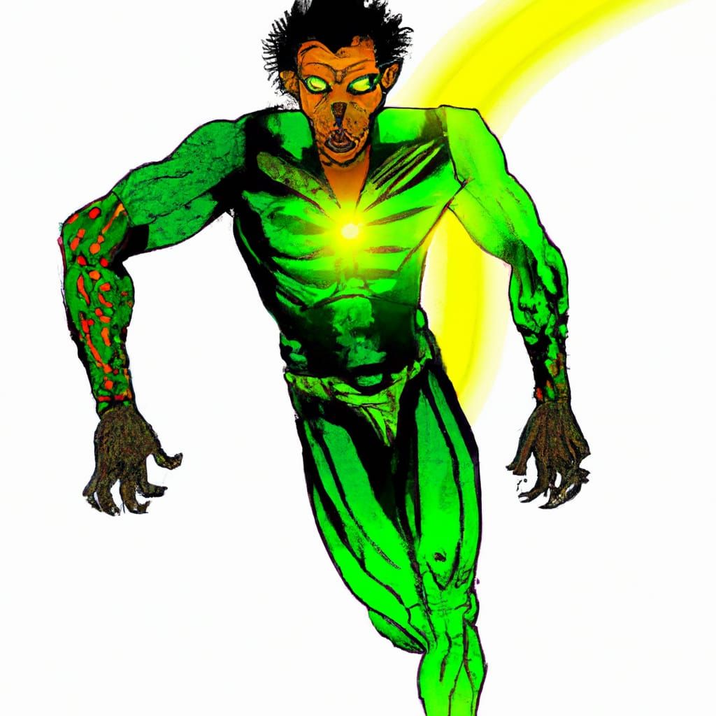 WildShift: Animal Shapeshifting Superhero in Detailed Style