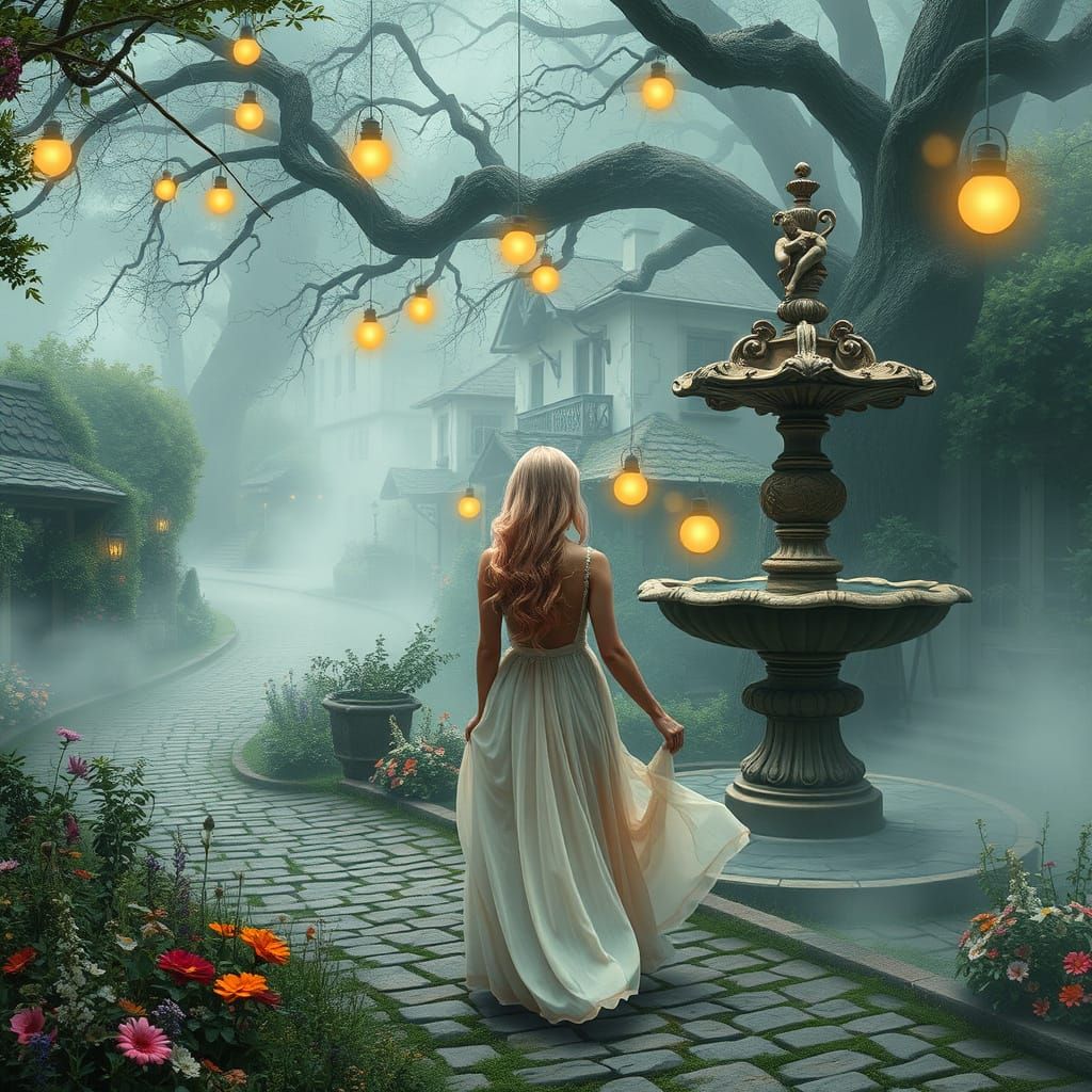 Enchanted Fantasy World in Soft Focus