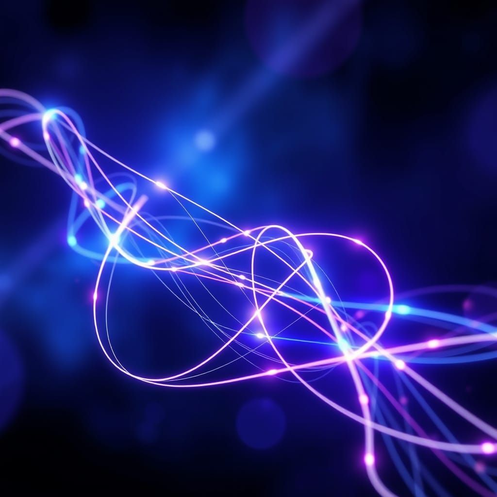 Abstract Concatenation: Intertwining Light Strands in Digita...