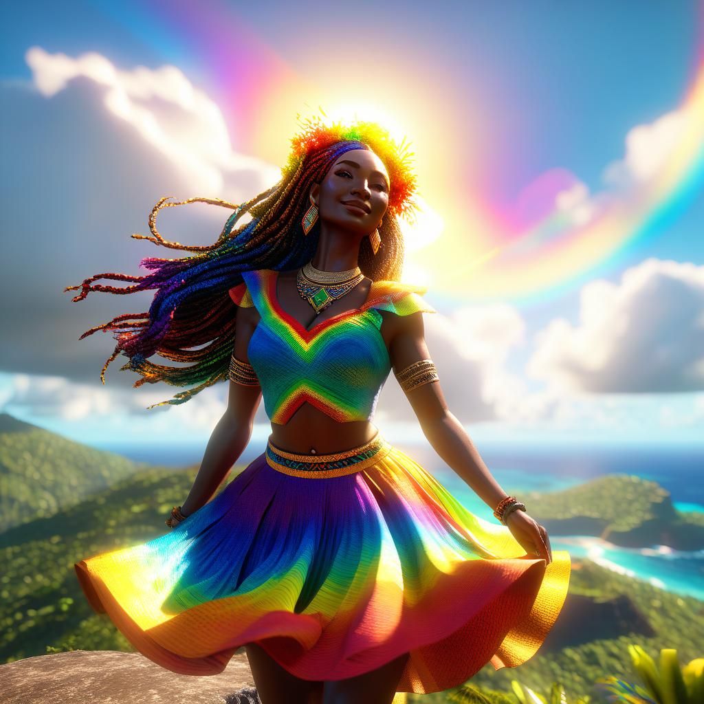 Goddess Oya's Caribbean Dance in Unreal Engine