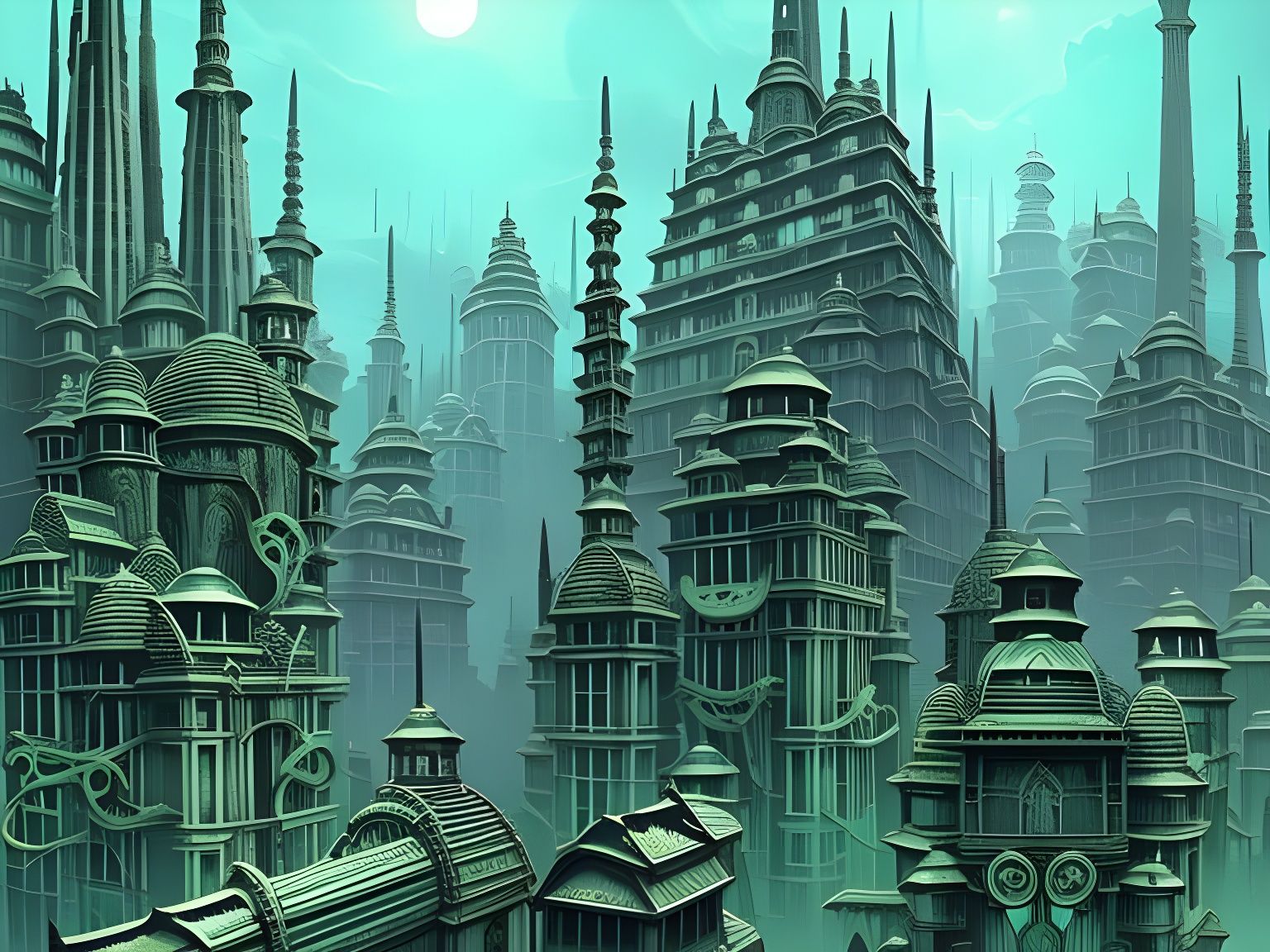 Eldritch Horror: R'lyeh, the Cyclopean City
