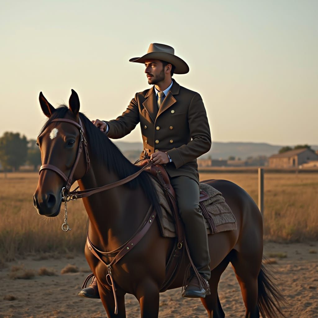 Man Transforms Into Horse: A Surreal Depiction