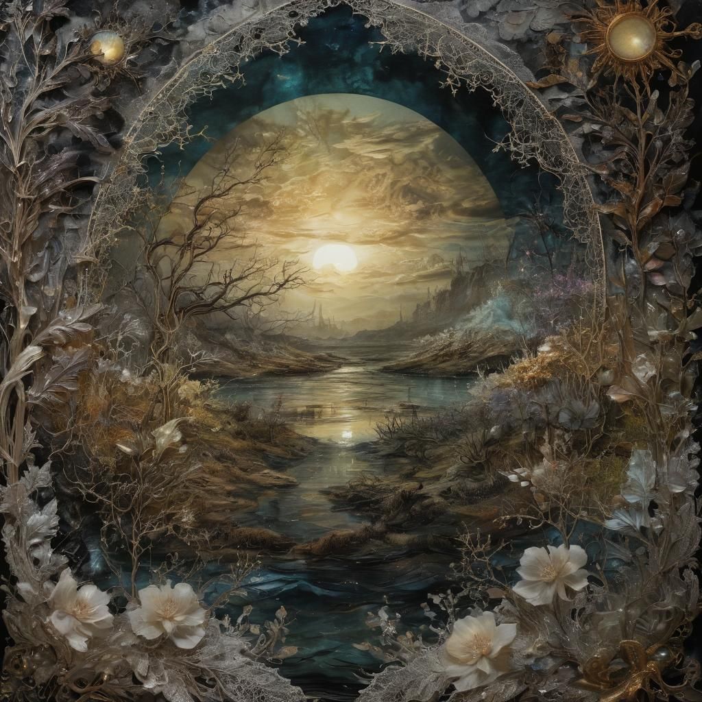 Victorian Dungeonscape: A Dream of Light and Darkness