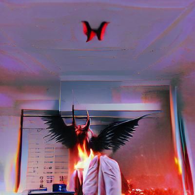 Stylized Portrait of Lucifer