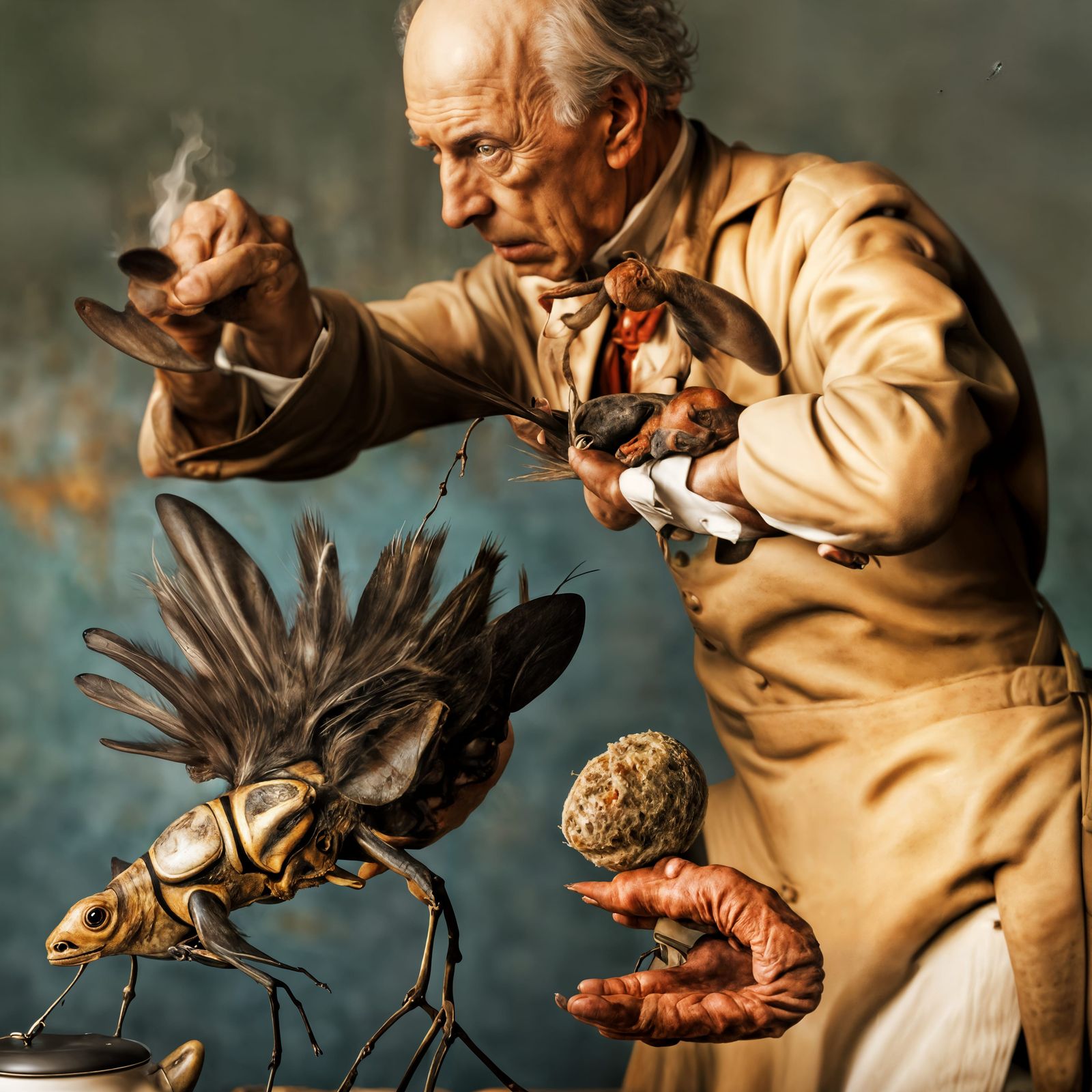 balancing, just so...