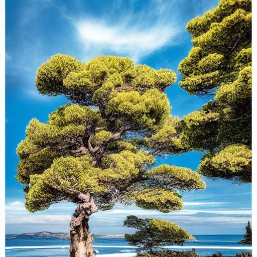 Anime-Style Greek Explorer Bound to Ship Mast