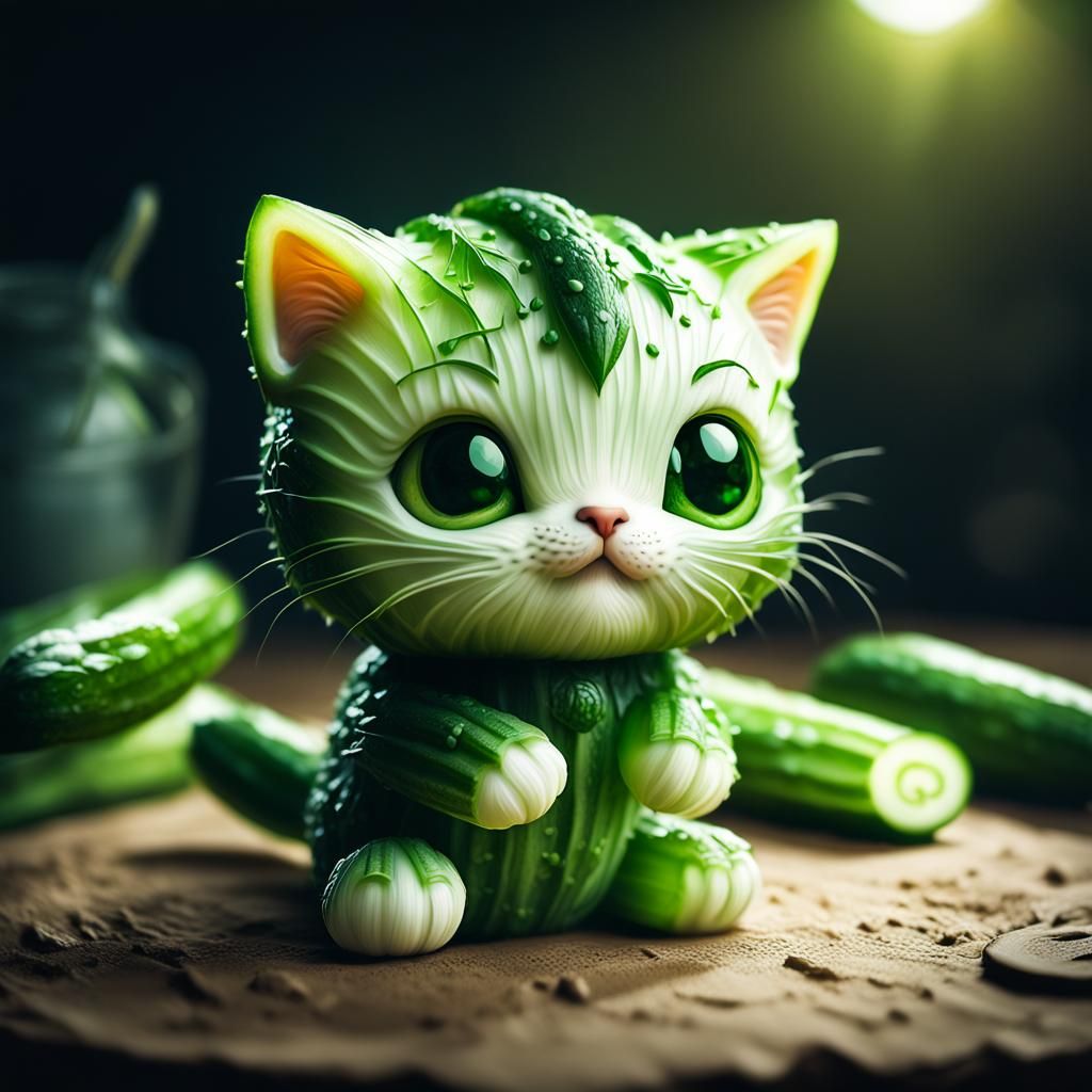 cucumber kitten