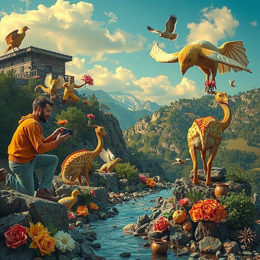 AI Artistry: A Masterpiece of Precision and Beauty