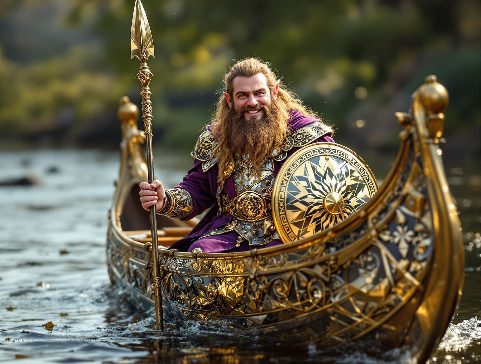 Abcán Mac Bicelmois, The Hero Dwarf Poet And Musician Of The...