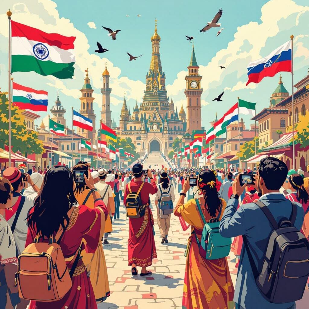 Global Unity: People Photographing World Wonders