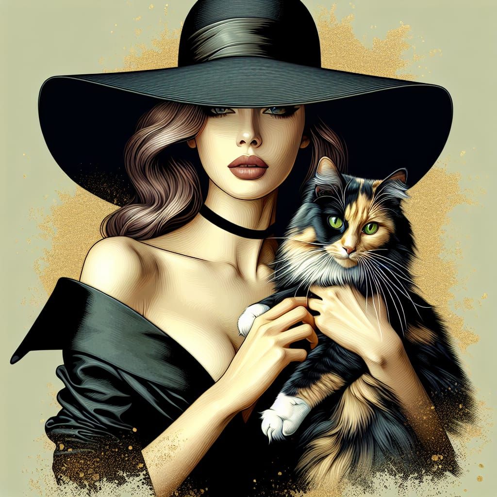 The owners and their pets look alike.