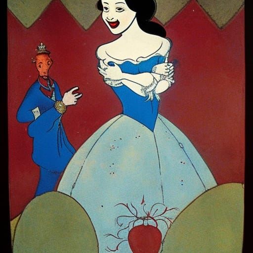 Horror Fairytale: Cinderella and Snow White Together