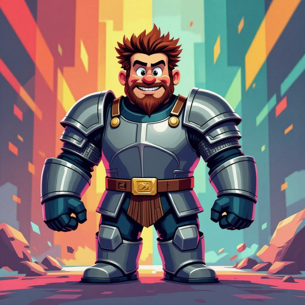 Wreck-It Ralph Celebrates with Medal