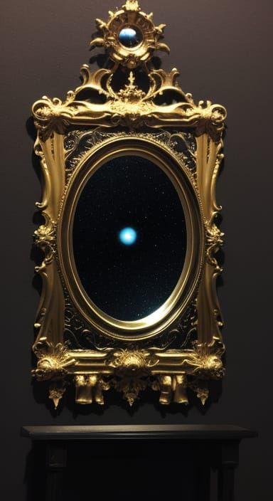 Ominous and Mysterious Dark Cosmic Mirror