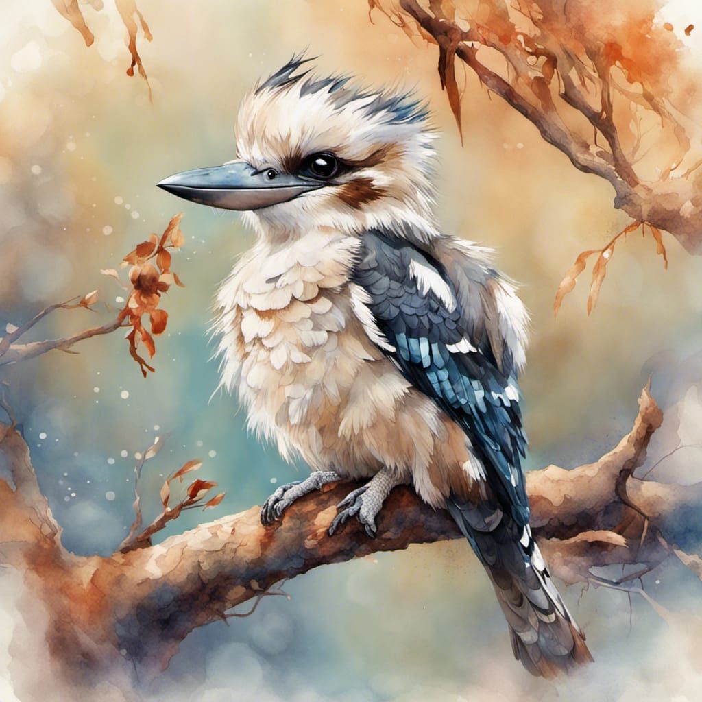 Baby kookaburra