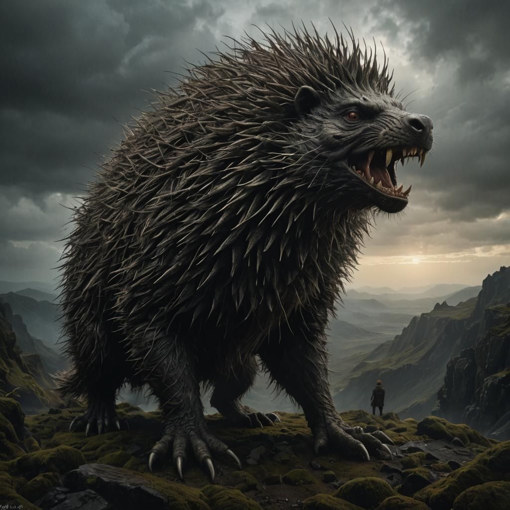 Porcupine Kaiju 2