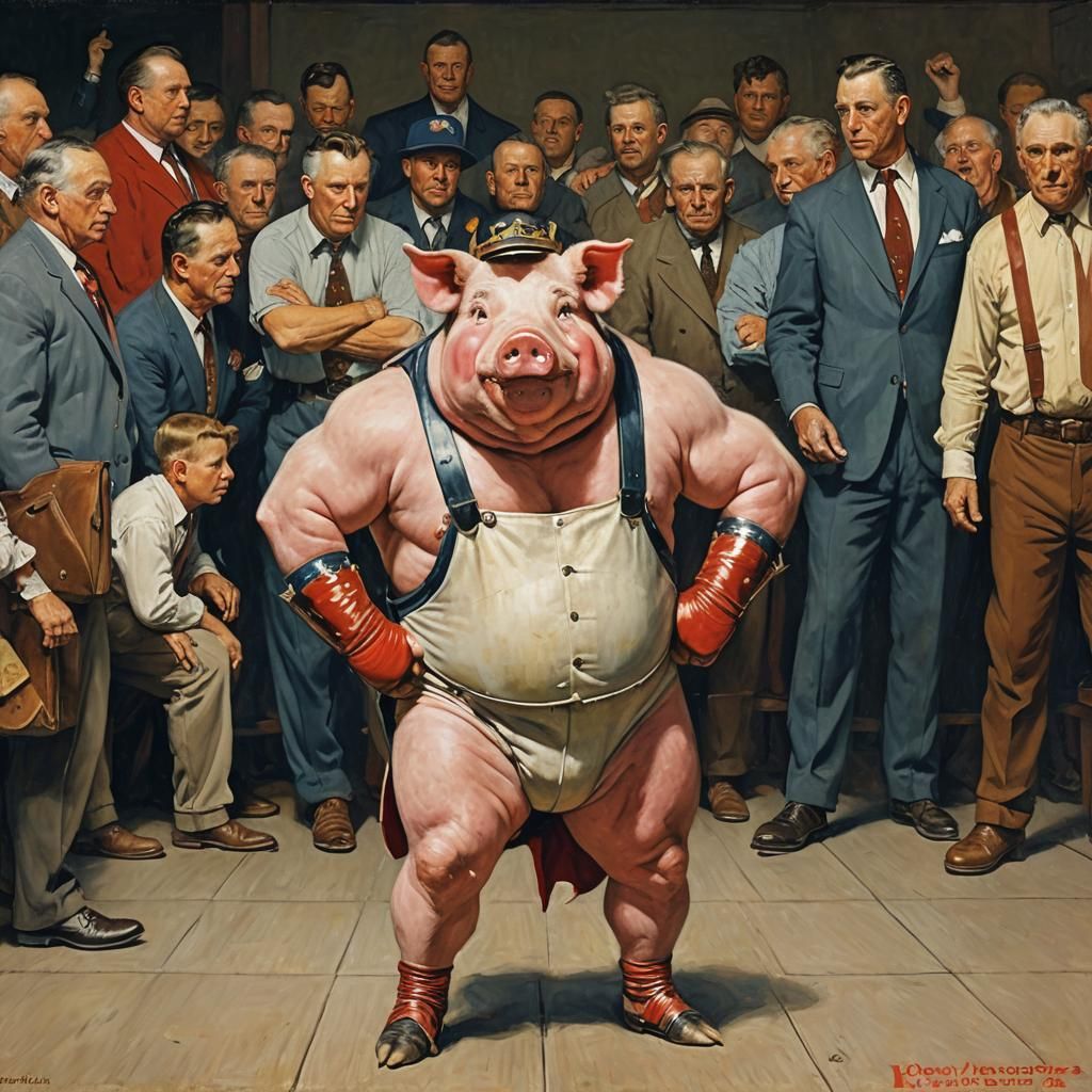 WWP - Wild Wrestling Pig