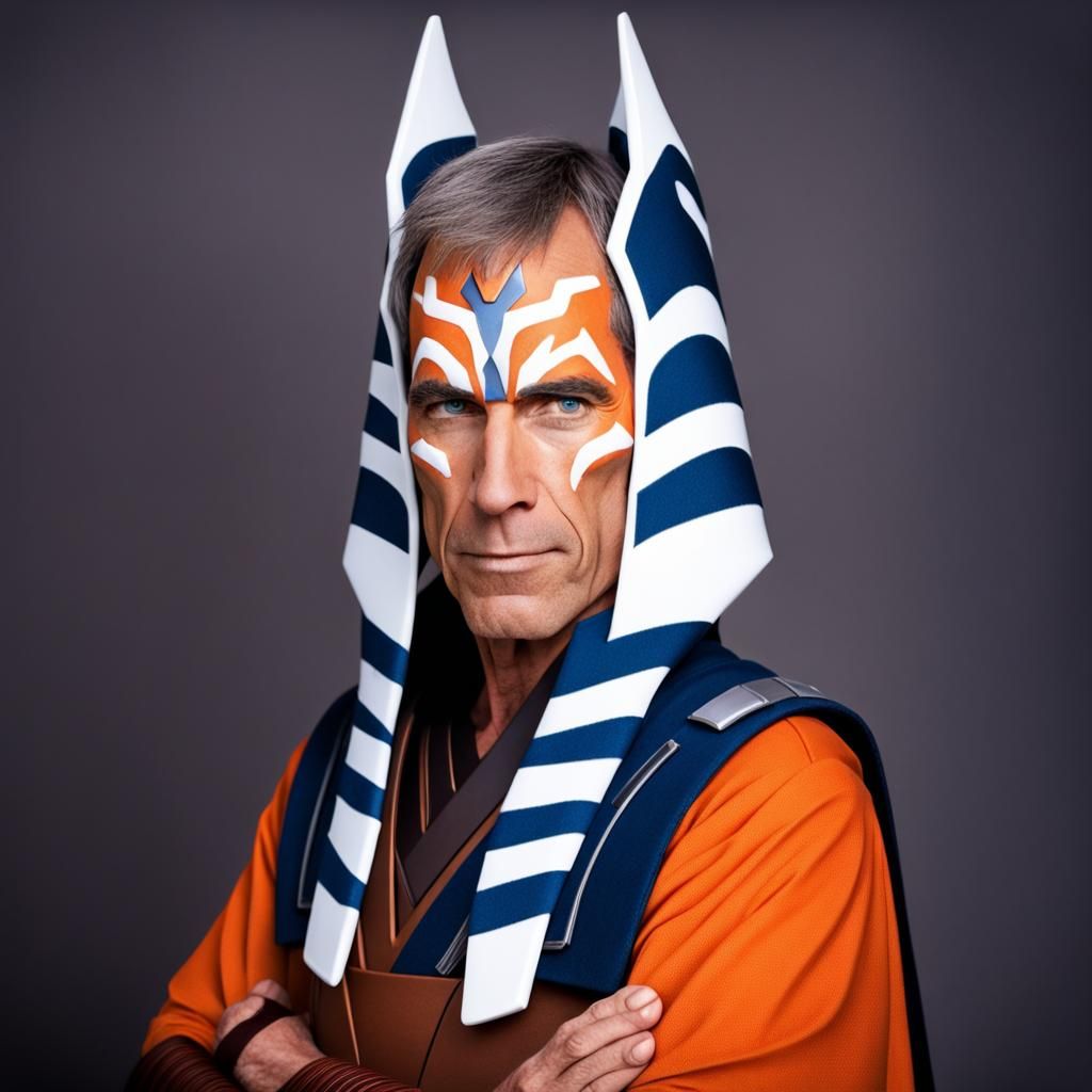 Ahsoka Tano Cosplay Digital Art