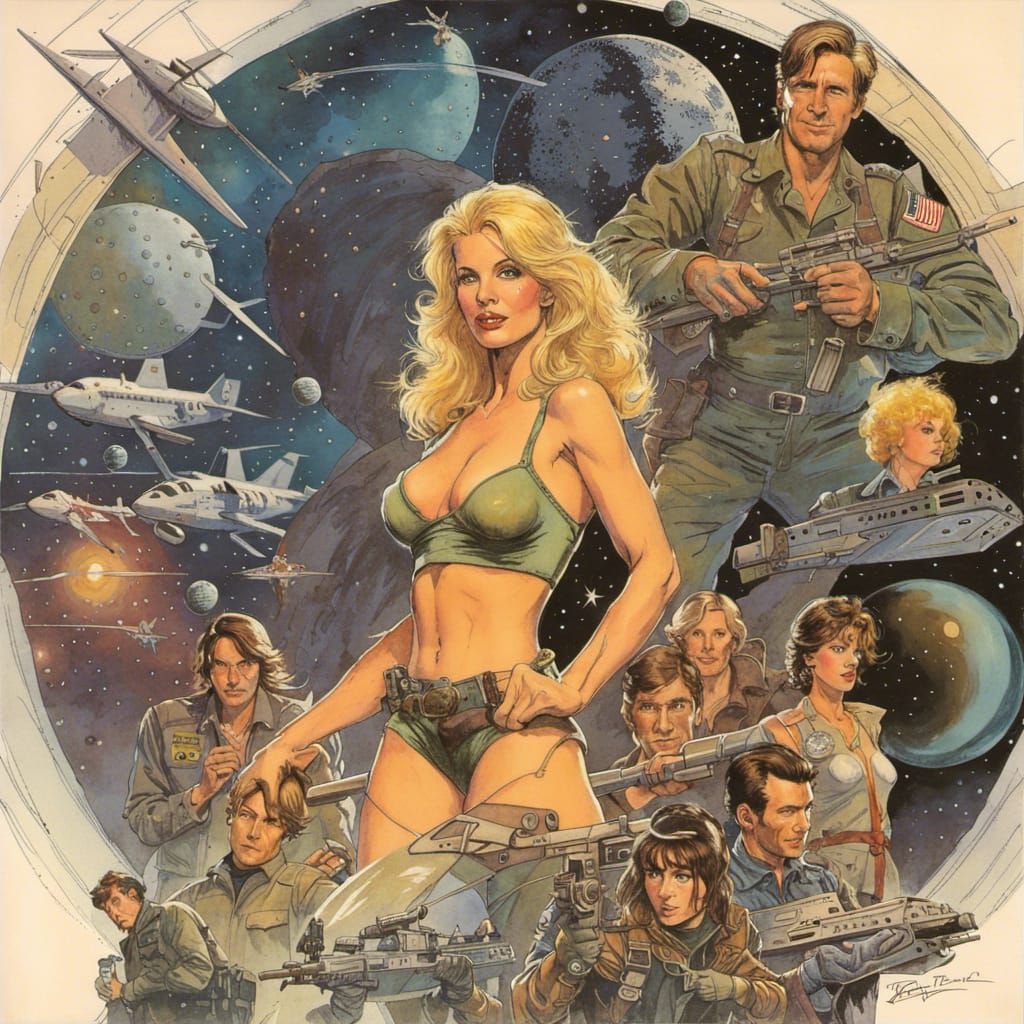 1980s Sci Fi Movie Posters