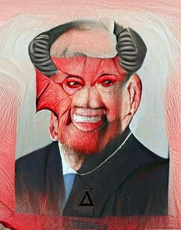 Iconic Depiction of Satan
