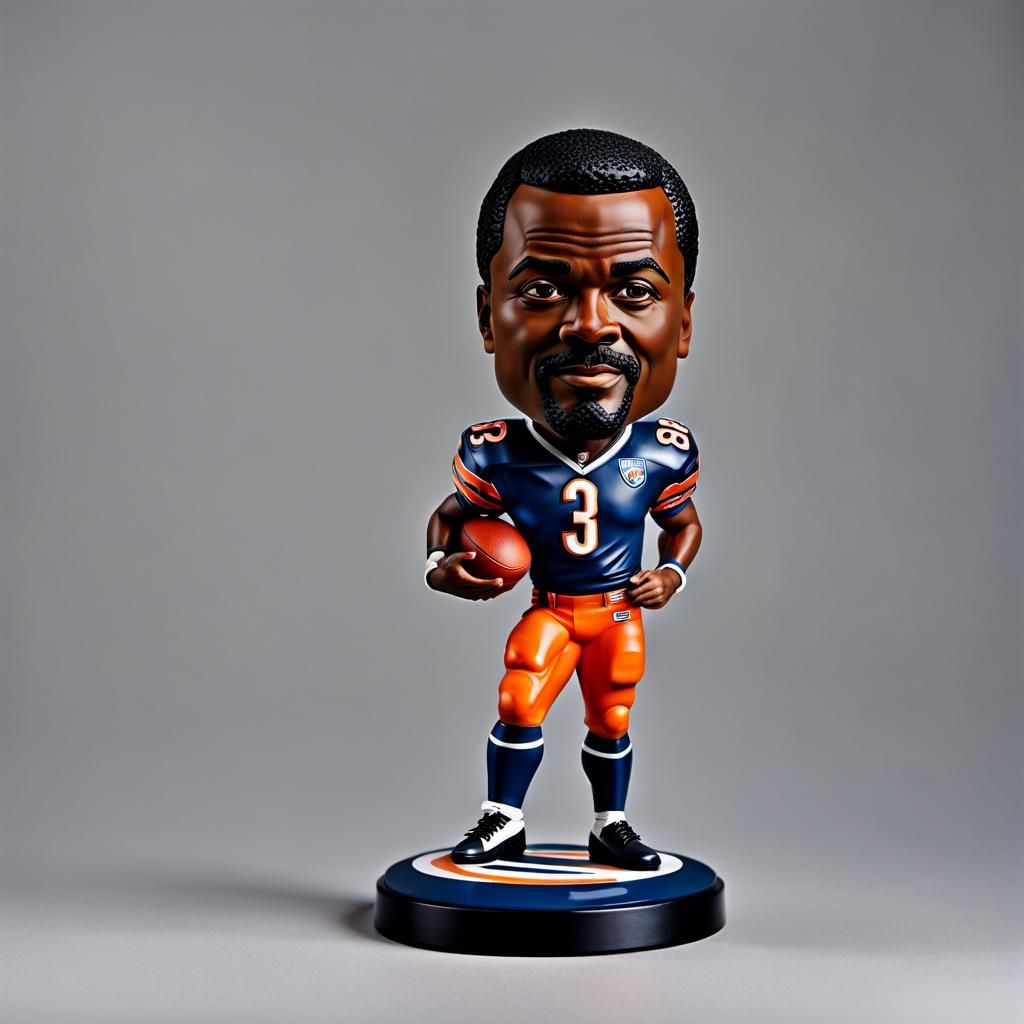 Bobblehead figure of Walter Payton