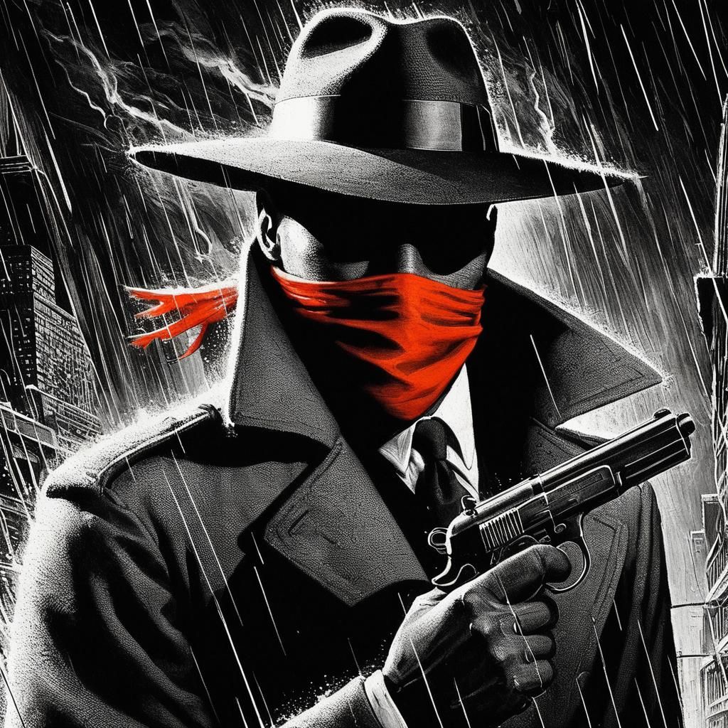 The Shadow in 1930s Chicago, Pulp Novel Art